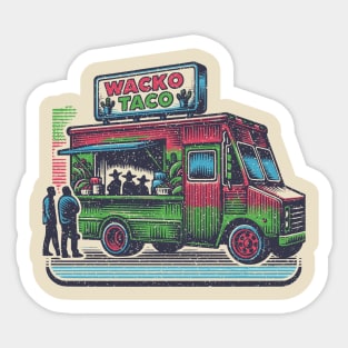 Delicious Taco Truck Sticker